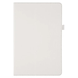 Wewoo Housse Coque Etui à rabat horizontal en cuir avec support pour Huawei MediaPad M6 10.8 blanc