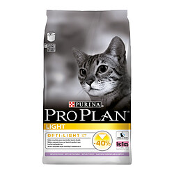 Proplan PRO PLAN Light Croquettes - Riche en dinde - Pour chat adulte - 3 kg