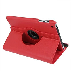 Acheter Wewoo Smart Cover rouge pour iPad mini 1/2/3 360 degrés de rotation étui en cuir avec support