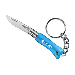 OPINEL - 92270 - SACHET 6 PORTE-CLES OPINEL N.2 BLEU CYAN INOX