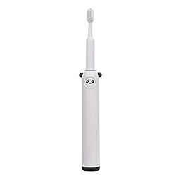 Universal Brosse à dents électrique pour enfants rechargeable USB (blanche)