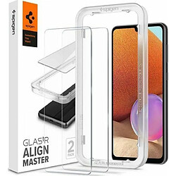 Spigen Sgp Spigen AlignMaster Verre Trempé compatible avec Samsung Galaxy A33 5G, 2 Pièces, Résistant aux Rayures, 9H Protection écran