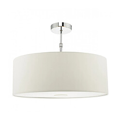 Luminaire Center Suspension Ronda blanc 1 ampoule 22cm