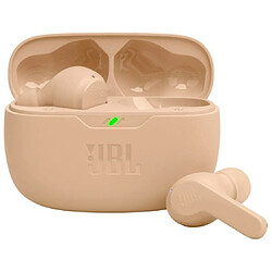 Casques avec Microphone JBL WAVE BEAM BEIGE Beige pas cher