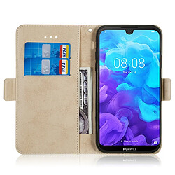 Acheter Wewoo Housse Coque Pour Huawei Y5 2019 / Honor 8s Retro Horizontal Flip PU en cuir avec fentes cartes et support or