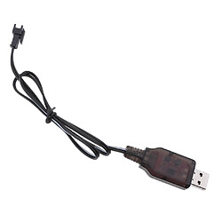 Acheter Câble De Charge De Batterie NI-MH / NI-Cd 6V USB Vers SM-2P Pour Jouets De Drone RC