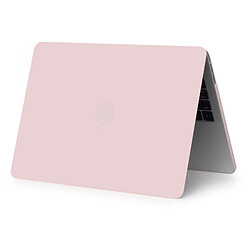 Avis Wewoo Housse Sacoche Étui de protection pour ordinateur portable style givré pour MacBook Pro 15,4 pouces A1990 (2018) (rose pâle)