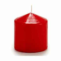 Acorde Bougie Rouge (7 x 8 x 7 cm) (4 Unités)