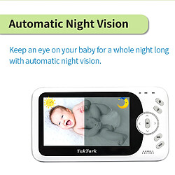 Acheter Universal Vidéo sans fil Bébé Moniteur Portable Baby Sitter Sécurité Caméra Infrarouge LED Vision Nuit Interphone