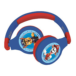 Avis Lexibook Casque 2 en 1 Pat Patrouille Bluetooth et Filaire confortable et pliable avec limitation de son