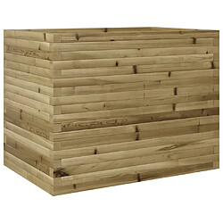 vidaXL Jardinière 90x60x68,5 cm bois de pin imprégné