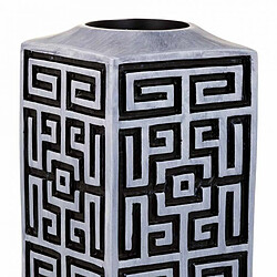 Acheter Vase Alexandra House Living Gris Argent Polyrésine 12 x 38 x 12 cm