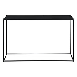 Avis Table Console en Métal 74 x 115 x 32 cm Noir Mat [en.casa]