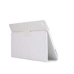 Acheter Etui en PU avec support blanc pour votre Apple iPad 10.2 (2019)/Air 10.5 (2019)/Pro 10.5 (2017)