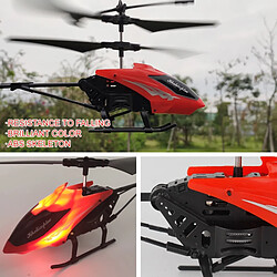 Universal 23cm RC Helicopter 2 CH 2 Channel Mini RC Drone(Rouge) pas cher