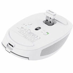 Souris sans-fil Trust Ozaa Blanc 3200 DPI pas cher