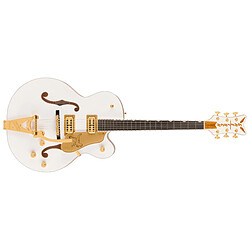 Falcon Hollow Body White + Etui Gretsch Guitars