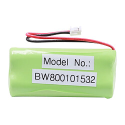 Vhbw Batterie Ni-MH 750mAh 2.4V compatible pour AUDIOLINE DECT 5015