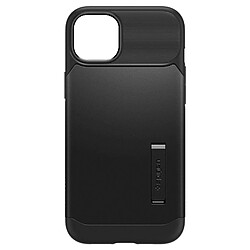 Spigen Sgp Coque iPhone 14 Plus Hybride Béquille Spigen Slim Armor Ardoise métallique