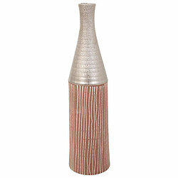 Vase Alexandra House Living Argent Céramique 13 x 53 x 13 cm