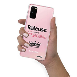 Coque Samsung Galaxy S20 360 intégrale transparente Raleuse mais princesse Ecriture Tendance Design Evetane. pas cher