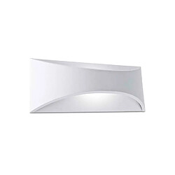 Leds C4 Applique Venus, aluminium et polycarbonate, blanc