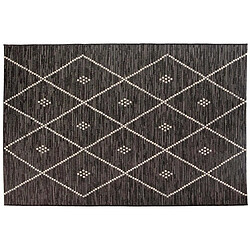 Vivaraise Tapis extérieur en polypropylène Asma tonnerre 200 x 290 cm.