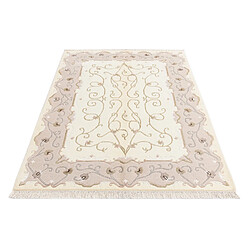 Avis Vidal Tapis de laine 191x124 beige Darya