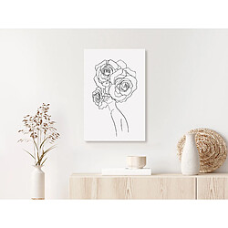 Artgeist Tableau - Fancy Roses (1 Part) Vertical 40x60 cm