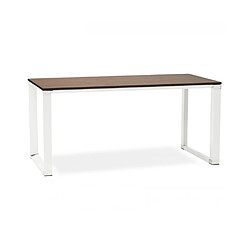 Mes Bureau 160x80x74 cm avec plateau noyer - SYRA