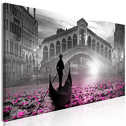 Artgeist Tableau - Magic Venice (1 Part) Narrow Grey [120x40]