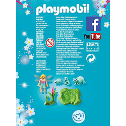 Playmobil® PLAYMOBIL 9139 Fairies - Fée avec ratons laveurs