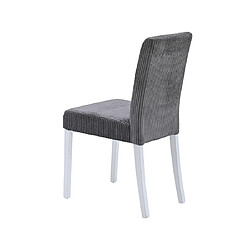 Acheter Bestmobilier Gemma - lot de 2 chaises - en velours côtelé