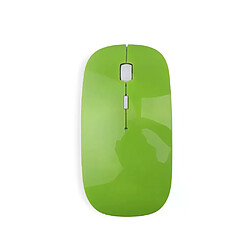 Souris sans fil mince 2,4 GHz souris optique 1600 DPI Gamer bureau souris silencieuse conception ergonomique souris avec récepteur USB pour PC portable