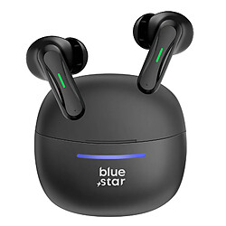 Bluestar Blue Star Écouteurs Bluetooth Intra-auriculaires Étanche IPX4 Autonomie 4.5H Noir