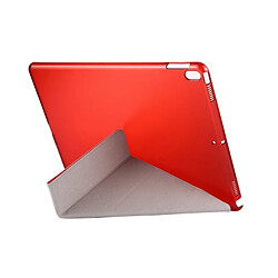 Acheter Wewoo Coque rouge pour iPad Pro 10.5 pouces Silk Texture Horizontal déformation flip étui en cuir avec 4 pliage titulaire et sommeil / réveil