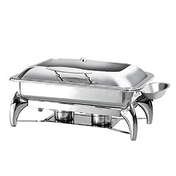 Chafing Dish avec Couvercle Vitré GN1/1 - Atosa 