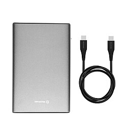 Powerbank 20W USB-C Power Delivery et USB Quick Charge 10000mAh Swissten Gris