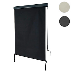 Mendler Store enrouleur vertical HWC-F42, store extérieur, Protection anti-UV 50 ~ 250x100 cm, anthracite