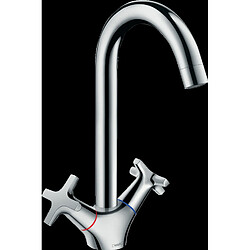 Mélangeur cuisine HANSGROHE Logis M32 , 1 jet chromé - 71285000