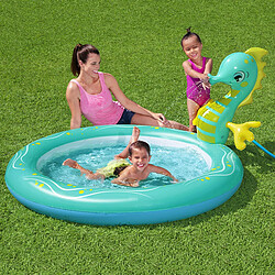 Avis Bestway Piscine Gonflable Enfant Jet Cheval 188x160x86 cm +2 Ans Jardin 53114