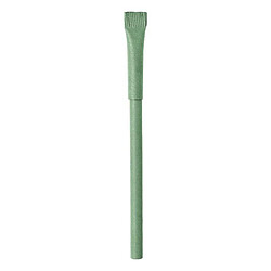 Totalcadeau Stylo à bille en carton recyclé écologique - Stylo encre bleu design Couleur - Vert pas cher