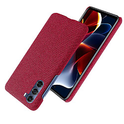 Coque en TPU anti-rayures rouge pour votre Motorola Edge S30