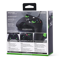 Power A Manette XBOX ONE-S-X-PC NOIRE Verte HINT Officielle + Casque Gamer PRO XH5 SPIRIT OF GAMER XBOX ONE/S/X/PC