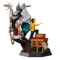 Hex HIKARU NO GO - Shindou Hikaru & Fujiwara-no-Sai: The Divine Move statuette 1/6