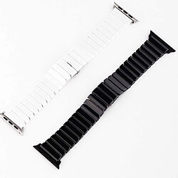 Wewoo Bracelets de montre en céramique blanc pour Apple Watch Series 3 & 2 & 1 42mm bande de montre-bracelet en délicate pas cher