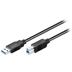 Câble USB 3.0 Type AB (Mâle/Mâle)