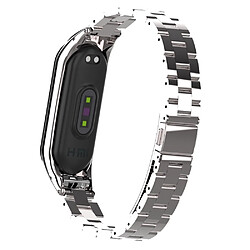 Acheter Bracelet en métal solide argent pour votre Xiaomi Mi Smart Band 4