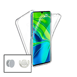 PHONECARE Kit Coque 3x1 360° Anti Choc + 1 GripHolder + 1 Support de GripHolder Blanc pour OPPO A15