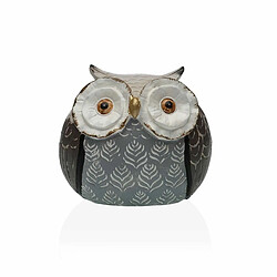 Figurine Décorative Versa Hibou 8 x 9 x 10,5 cm